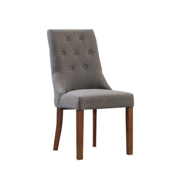 Upholstered Chair Dining / Florence Tufted Upholstered Dining Chair